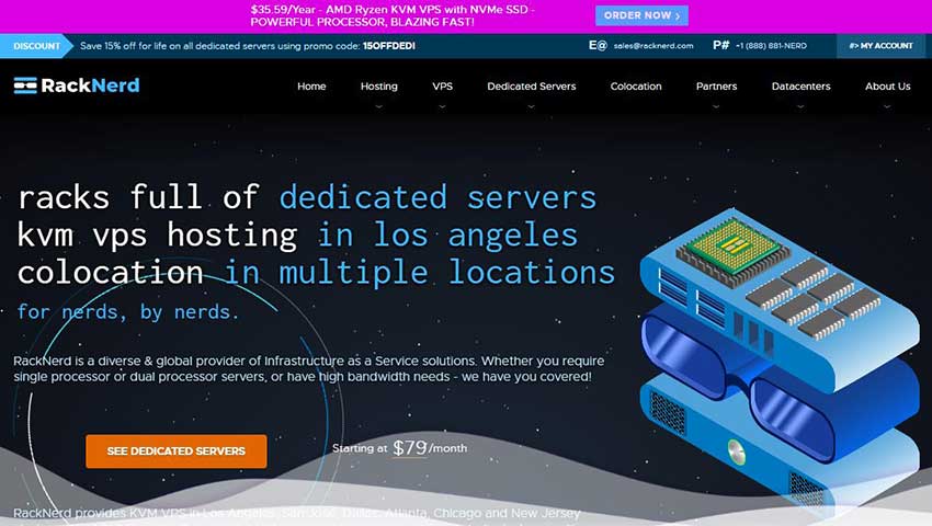 RackNerd：$19.99/年KVM-1.8GB/28GB/3TB/洛杉矶机房-全民淘