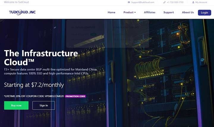 Tudcloud：香港VPS首月3折2.7美元起,可选大带宽或不限流量-VPS SO